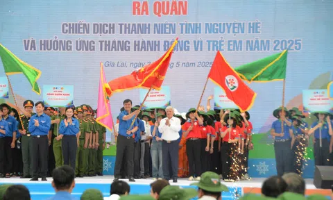 Ra quân Chiến dịch Thanh niên tình nguyện Hè năm 2025