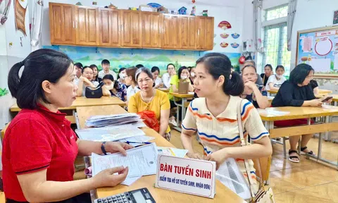 Phú Thọ: Các trường tiểu học (TP. Việt Trì) tuyển sinh đầu cấp lớp 1 khách quan, công bằng
