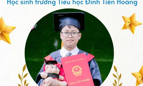 Phú Thọ: Trường tiểu học Đinh Tiên Hoàng có 100 học sinh thi đỗ vào trường THCS Văn Lang, trong đó coa một Thủ khoa