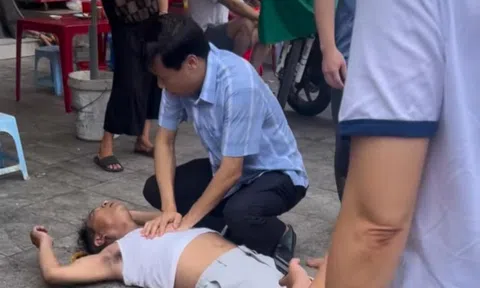 Vĩnh Phúc: Bác sĩ cứu sống người đàn ông ngưng tim nằm bất tỉnh trên vỉa hè