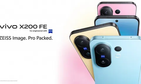 Siêu phẩm nhỏ gọn vivo X200 FE ra mắt: Diện mạo đẹp như iPhone 16, pin trâu, camera xịn ngang Galaxy S25