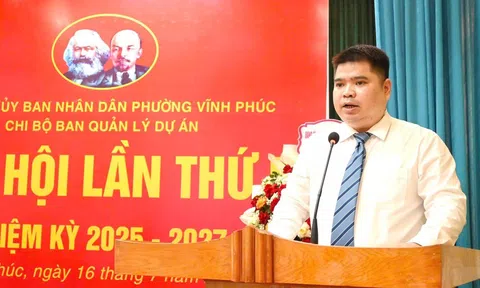 Phú Thọ: Chi bộ Ban Quản lý Dự án phường Vĩnh Phúc phát huy vai trò hạt nhân chính trị, lãnh đạo thực hiện hiệu quả các nhiệm vụ phát triển