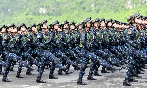 Tổng hợp luyện diễu binh, diễu hành lần 2 nhiệm vụ A80