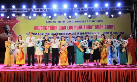 Phú Thọ: Vĩnh Tường giao lưu nghệ thuật quần chúng mừng các ngày lễ lớn