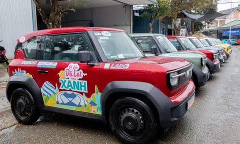 Lado Taxi và Xanh SM đưa VinFast VF 3 thành phương tiện du lịch đặc biệt tại Đà Lạt
