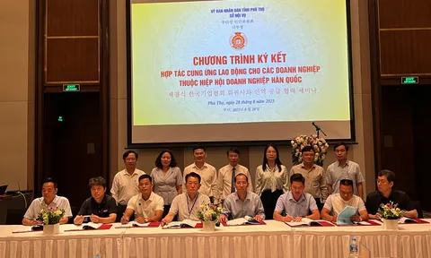 Phú Thọ: Liên kết doanh nghiệp và đơn vị cung ứng, phát triển thị trường lao động