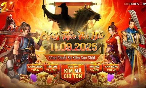 Võ Lâm Truyền Kỳ 2.0 PC chính thức ra mắt ngày 11/09/2025: Giang hồ tái hội, ký ức huyền thoại sống dậy