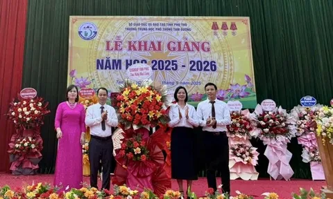 Phú Thọ: Trường THPT Tam Dương khai giảng năm học mới với nhiều kỳ vọng bứt phá