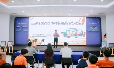 Thư viện Trường Tiểu học, THCS và THPT FPT Thanh Hóa – nơi lan tỏa văn hóa đọc, nuôi dưỡng yêu thương