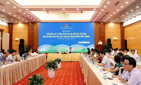 Bộ Nông nghiệp và Môi trường tiên phong gỡ nút thắt pháp lý