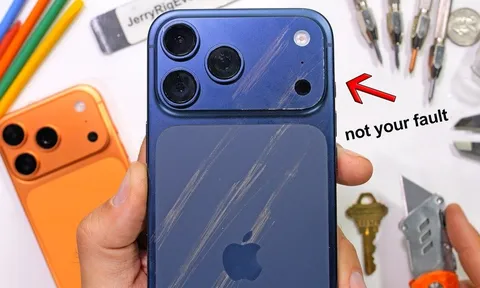 Hé lộ nguyên nhân iPhone 17 Pro dễ trầy xước, bất ngờ nằm ở cụm camera