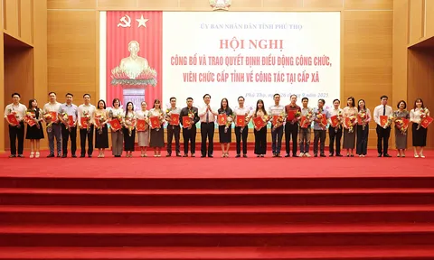 Phú Thọ: Điều động gần 400 công chức, viên chức về công tác tại cấp xã trên địa bàn tỉnh