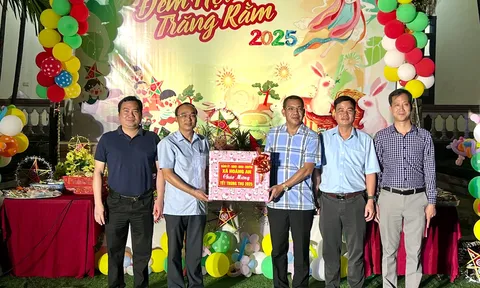 Phú Thọ: Ấm áp “Đêm hội Trăng rằm” cùng thiếu nhi xã Hoàng An