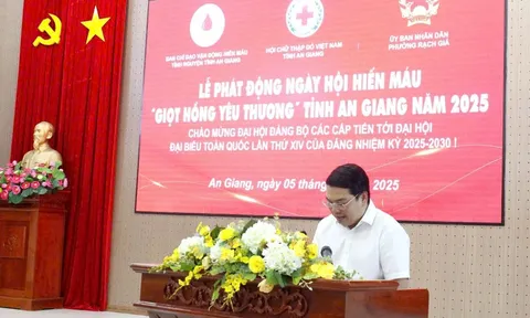 An Giang: Ngày Hội hiến máu “Giọt hồng yêu thương”