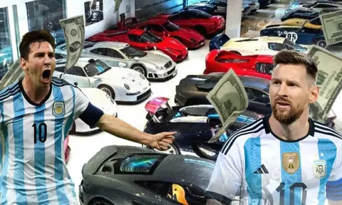 Khám phá gara ‘toàn hàng khủng’ của ‘GOAT’ Lionel Messi