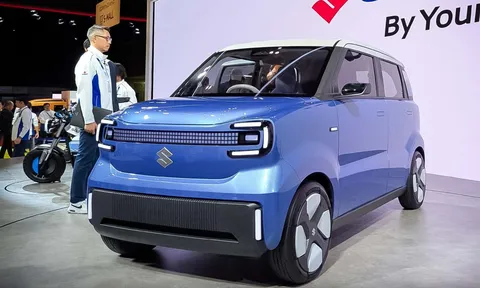 Suzuki ra mắt xe điện mini Vision e-Sky: Chung DNA với Suzuki Jimny, phạm vi hoạt động 270 km