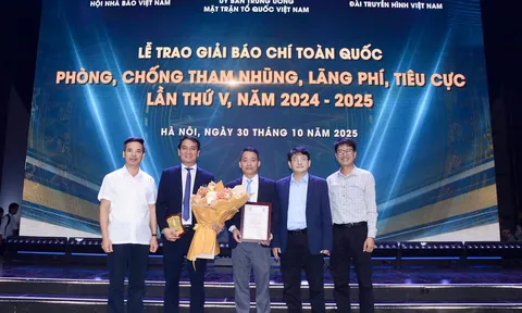 Báo chí Phú Thọ đoạt giải B Báo chí toàn quốc phòng, chống tham nhũng, lãng phí, tiêu cực lần thứ V
