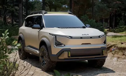 Kia trình làng SUV điện mới ‘chuyên trị’ off-road: Loạt tính năng outdoor khiến dân phượt mê tít