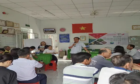 Người nông dân An Giang tiên phong đầu tư mua bảo hiểm nông nghiệp cây lúa