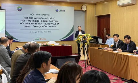 Lần đầu tiên xây dựng “thước đo” môi trường kinh doanh đặc thù cho HTX Nông nghiệp