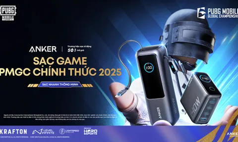 Anker Trở Thành Đối Tác Sạc Chính Thức Của Giải Vô Địch Thế Giới PUBG MOBILE 2025