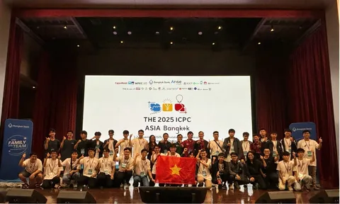 Hơn 800 sinh viên CNTT - AI tranh tài mùa giải OLP, OlpAI, Procon và ICPC Asia Ho Chi Minh City 2025