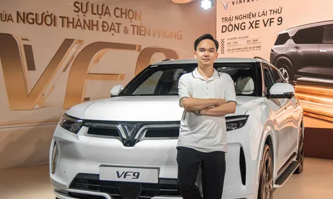 Người dùng Hà Nội ‘choáng’ với khả năng vận hành và tiện nghi của VinFast VF 9
