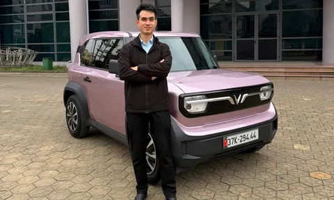 Chủ xe Nghệ An: ‘Từ lúc mua VinFast VF 3, đi uống cà phê, ăn bát phở chẳng ngại chỗ đỗ xe’