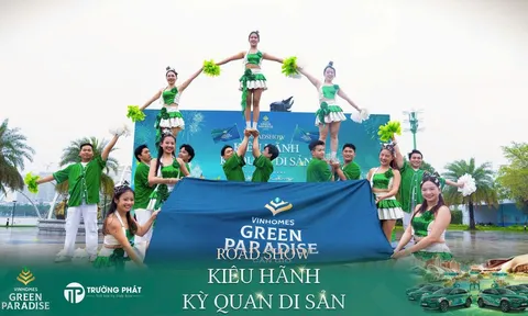 Roadshow “Kiêu Hãnh Kỳ Quan Di Sản” Vinhomes Green Paradise: Mang “Sức Sống Xanh Triệu Năm” gửi tặng phụ nữ trên khắp Việt Nam