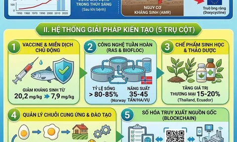 Hiện trạng và giải pháp kiểm soát kháng sinh trong nuôi trồng thủy sản tại Việt Nam