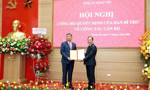 Phó Chủ tịch UBND TP Hà Nội Nguyễn Mạnh Quyền được chỉ định làm Phó Bí thư Tỉnh ủy Hưng Yên