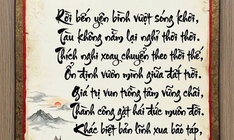 Tâm thế trước đại dương: Lời khẳng định về bản lĩnh ra khơi và triết lý kiến tạo