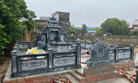 Hoàn thiện khu lăng mộ đá 150m2 tại Hải Phòng, Đá Mỹ Nghệ Cát Tiến đạt cột mốc thi công ở 34 tỉnh thành