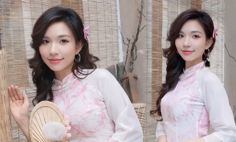 Á khôi Mivi Diễm Anh trân trọng thời gian cùng gia đình ngày Tết cổ truyền