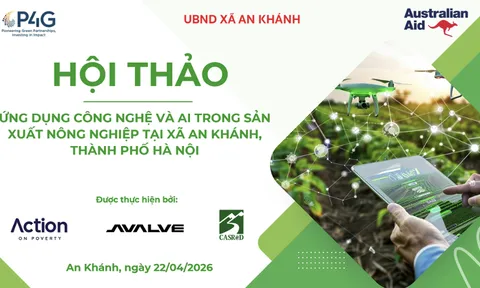 Hội thảo Ứng dụng công nghệ và AI trong sản xuất nông nghiệp tại xã An Khánh, thành phố Hà Nội