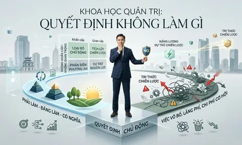 Khoa học quản trị từ những quyết định "không làm gì" chủ động