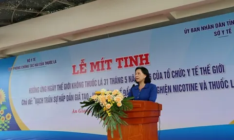 An Giang: “Vạch trần sự hấp dẫn giả tạo” vì môi trường không khói thuốc lá