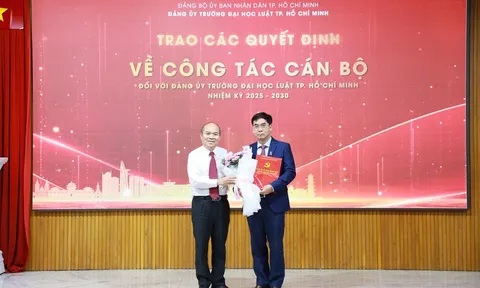 TS Lê Trường Sơn giữ chức Bí thư Đảng ủy Trường Đại học Luật TP.HCM