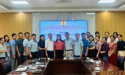 Viện Cây lương thực và Cây thực phẩm tổ chức tọa đàm "Tháng nghe đoàn viên, người lao động nói"