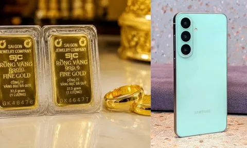 Giá vàng hôm nay tối 22/9: Vàng SJC, vàng 9999 bốc hơi gần 2 triệu đồng, Samsung S26 FE giảm sâu