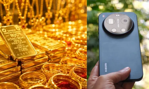 Giá vàng hôm nay trưa 24/9: Vàng SJC, vàng 9999 giảm tới 1,1 triệu đồng, Xiaomi 17 Ultra có rẻ?