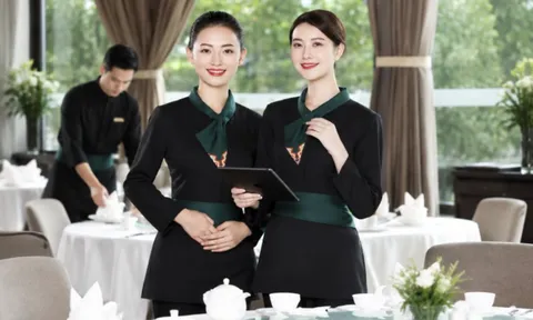 May đồng phục mùa đông nhà hàng khách sạn chuyên nghiệp, bền đẹp