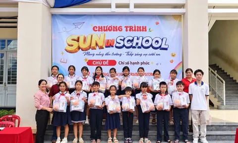 “Sun in School” - Lắng nghe trẻ em để mỗi ngày đến trường thêm hạnh phúc