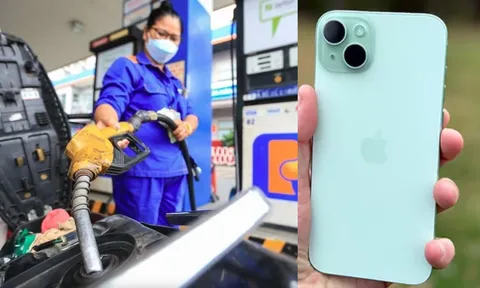 Giá xăng dầu hôm nay 25/10: E10, E5 đồng loạt tăng hơn 1.600 đồng/lít, iPhone 15 Plus hạ sâu