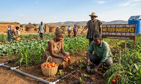 Make food security in Africa a priority for the stability of Europe