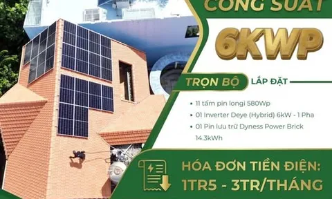Đầu tư điện mặt trời gia đình cùng Tech South: Bí quyết "cắt giảm" hóa đơn tiền điện và tự chủ nguồn điện