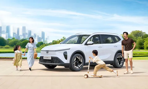 Một tháng sở hữu VinFast VF MPV 7, gia đình Việt hài lòng với trải nghiệm ở cả ba hàng ghế