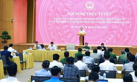 Triển khai mở rộng Sổ sức khỏe điện tử và cấp Phiếu lý lịch tư pháp trên VNeID quy mô toàn quốc