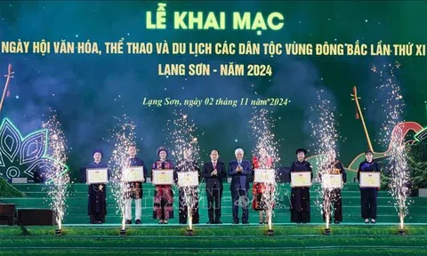 Tưng bừng Ngày hội văn hóa các dân tộc vùng Đông Bắc