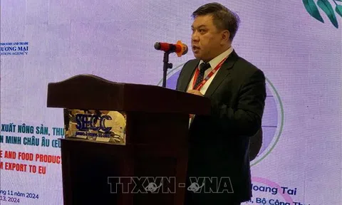 “Chuyển đổi xanh trong sản xuất nông sản, thực phẩm thúc đẩy sang Liên minh châu Âu (EU)”